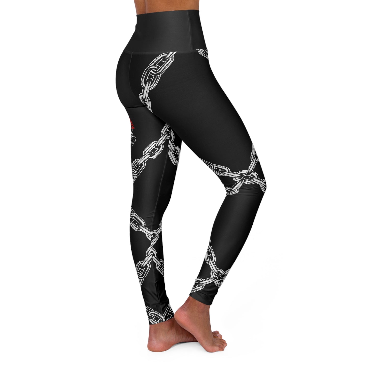 any means necessary shawn coss cerberus high waisted leggings side