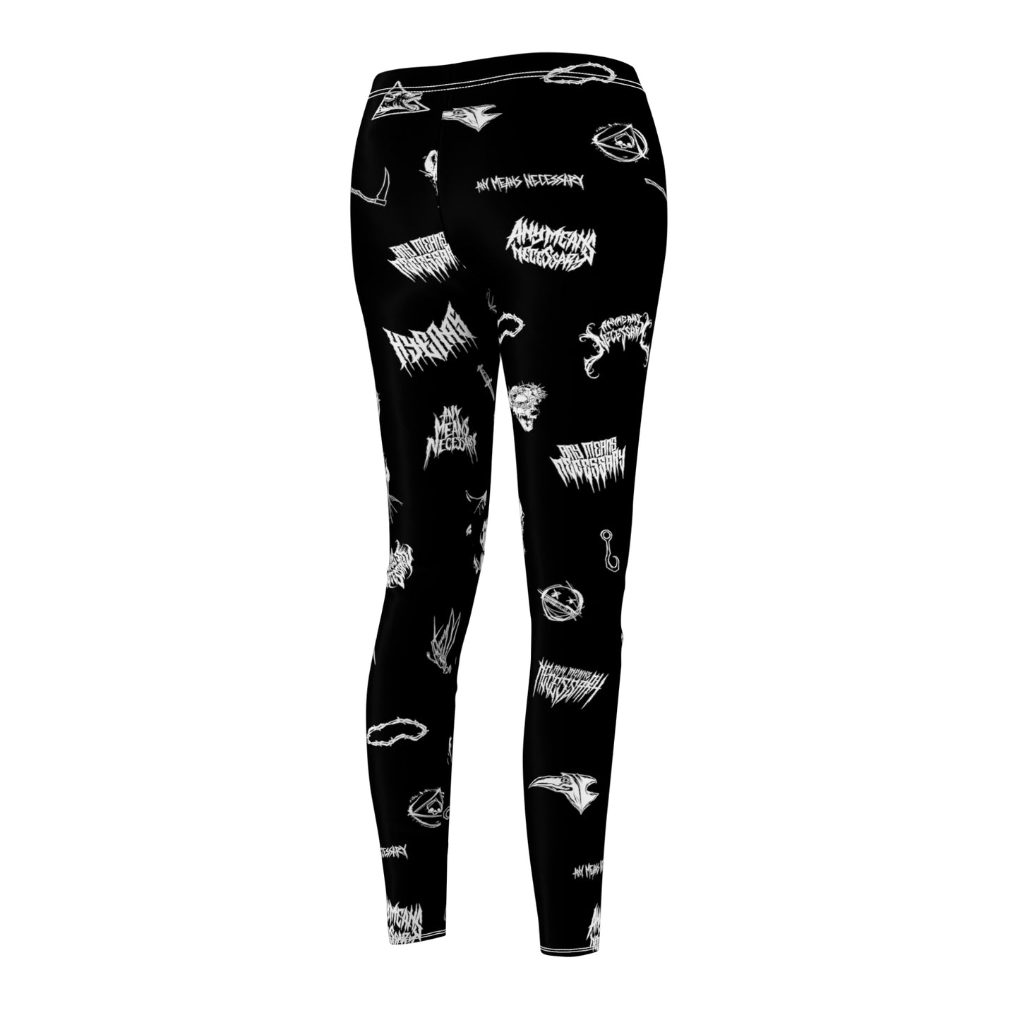 any means necessary shawn coss wingbats leggings black back side