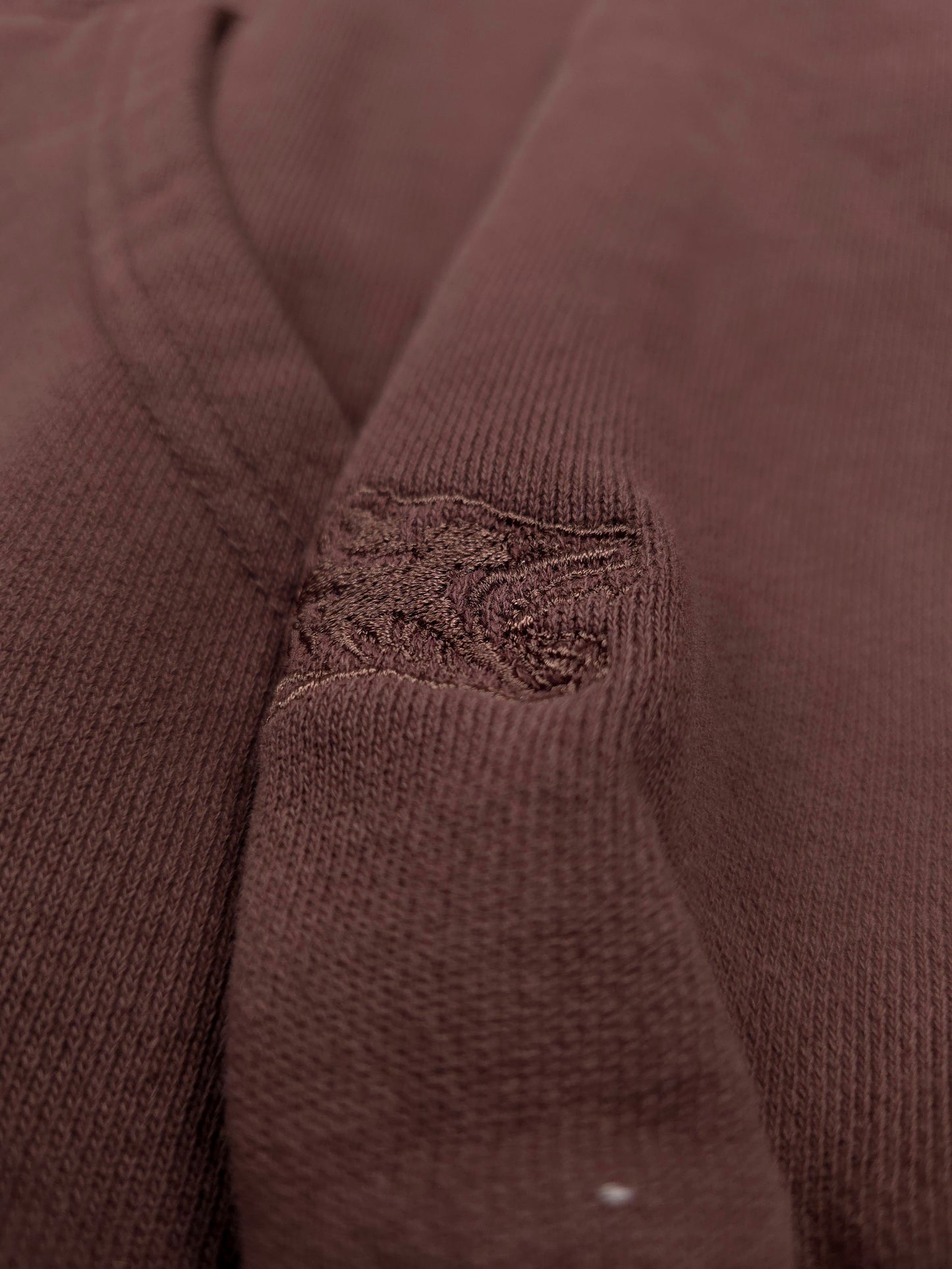 any means necessary shawn coss find comfort in darkness pullover hoodie brown mocha  sleeve