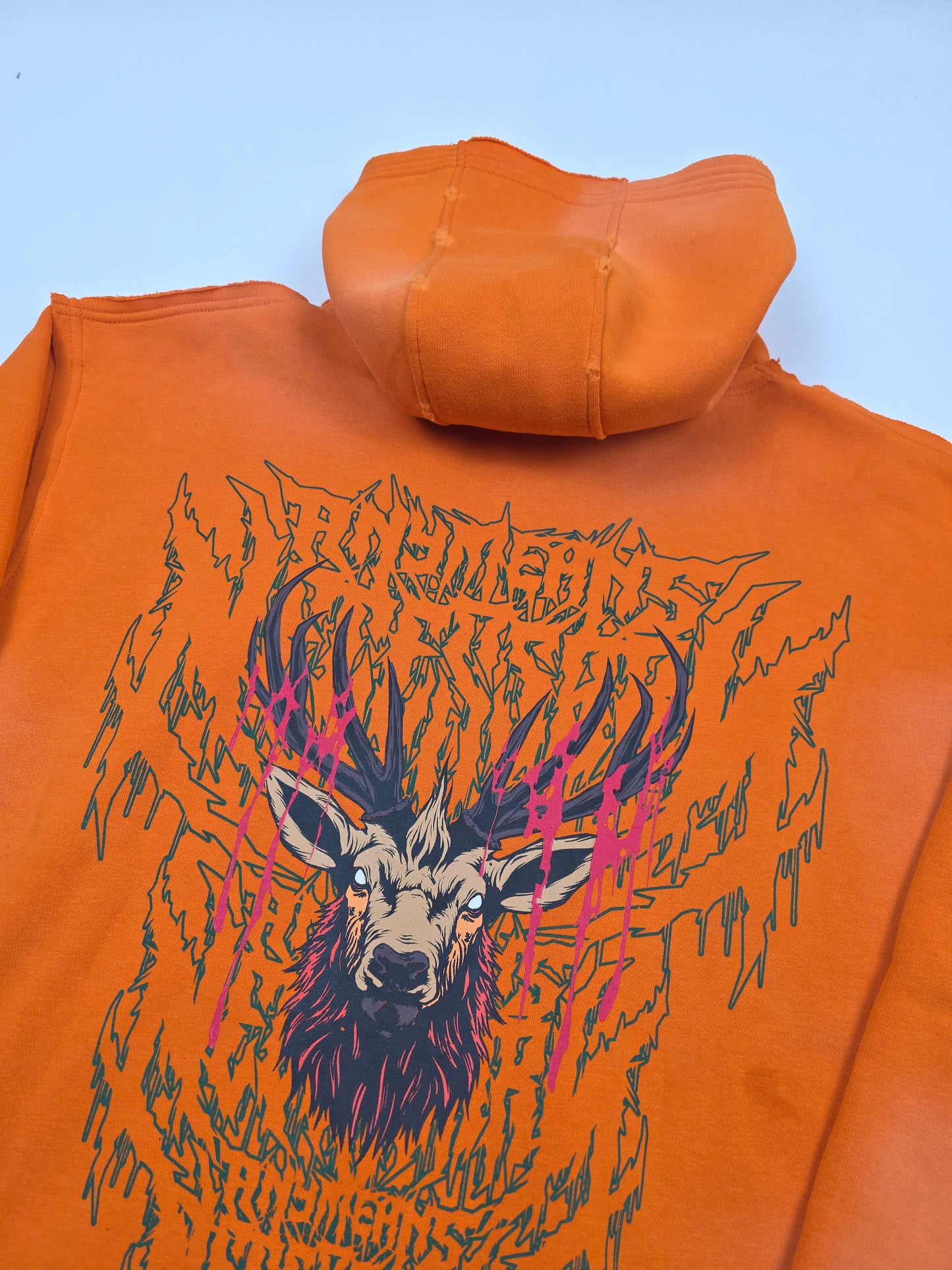Trophy Pullover Hoodie Orange