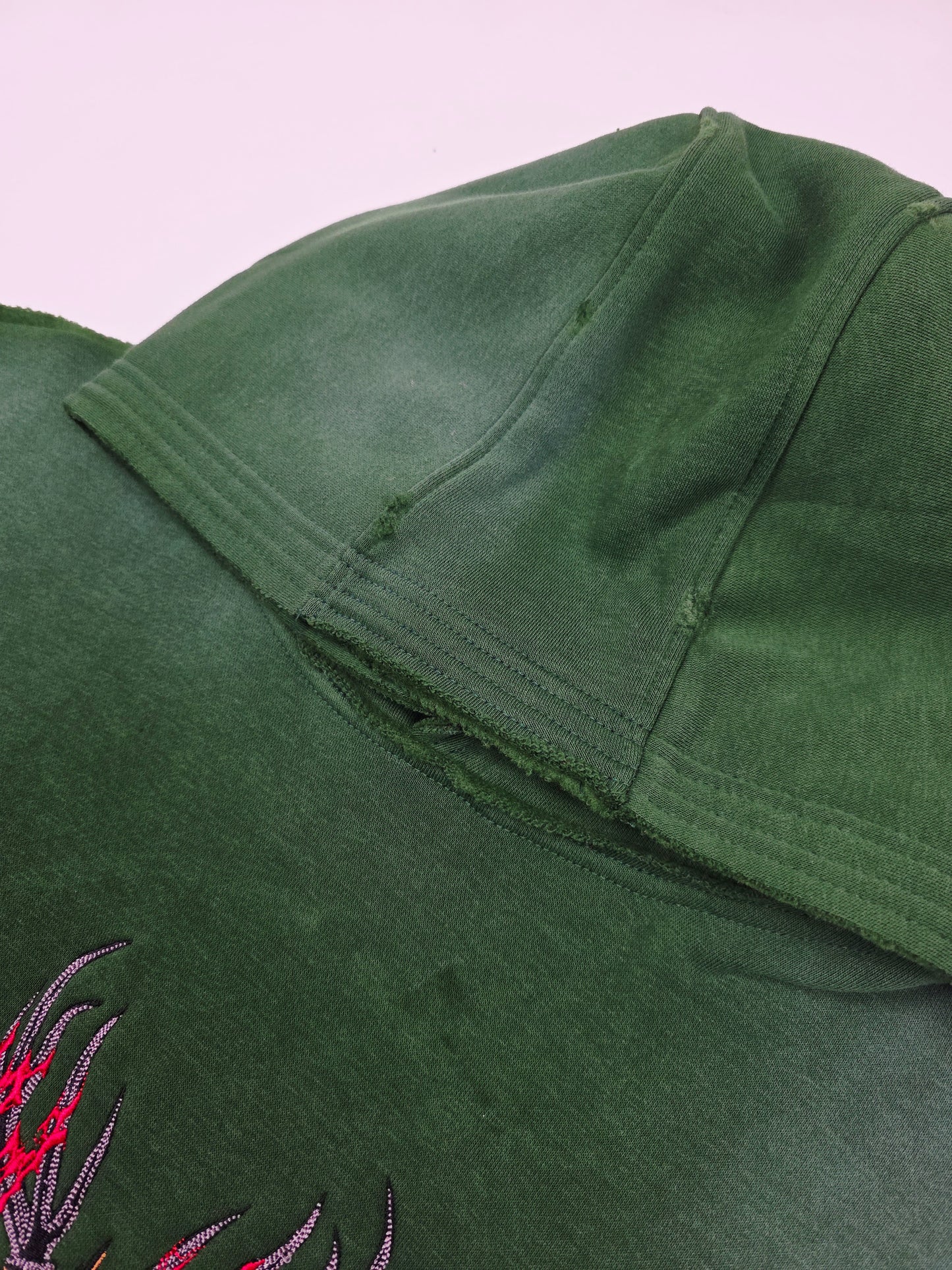 any means necessary shawn coss trophy pullover hoodie green hood