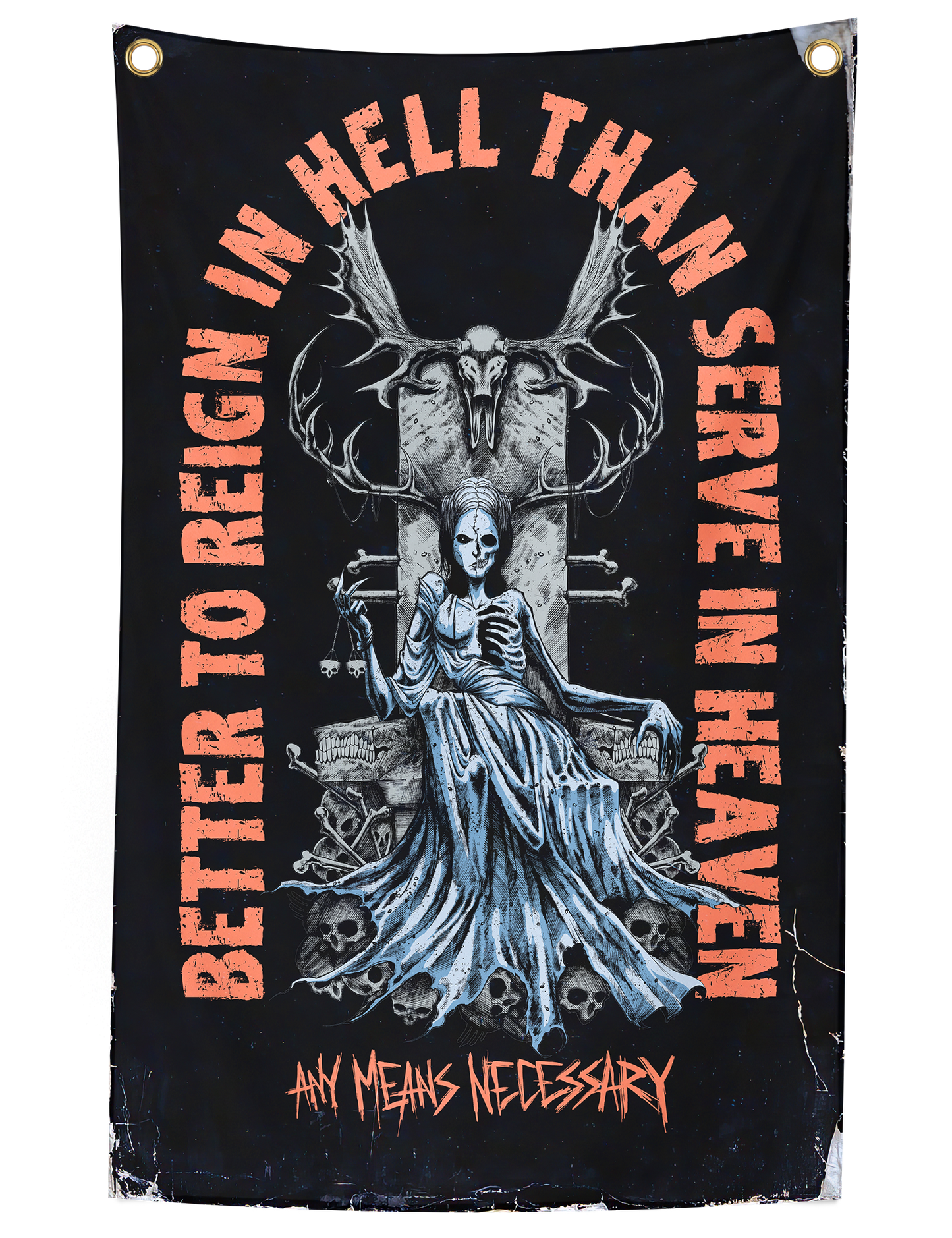 any means necessary shawn coss hel flag tapestry