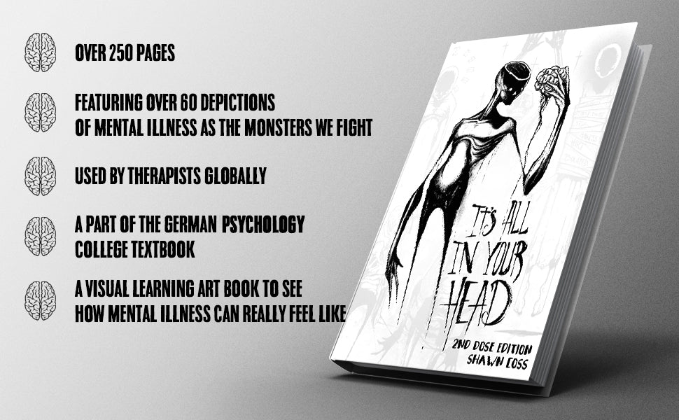 ***PRE ORDER*** It's All In Your Head Art Book
