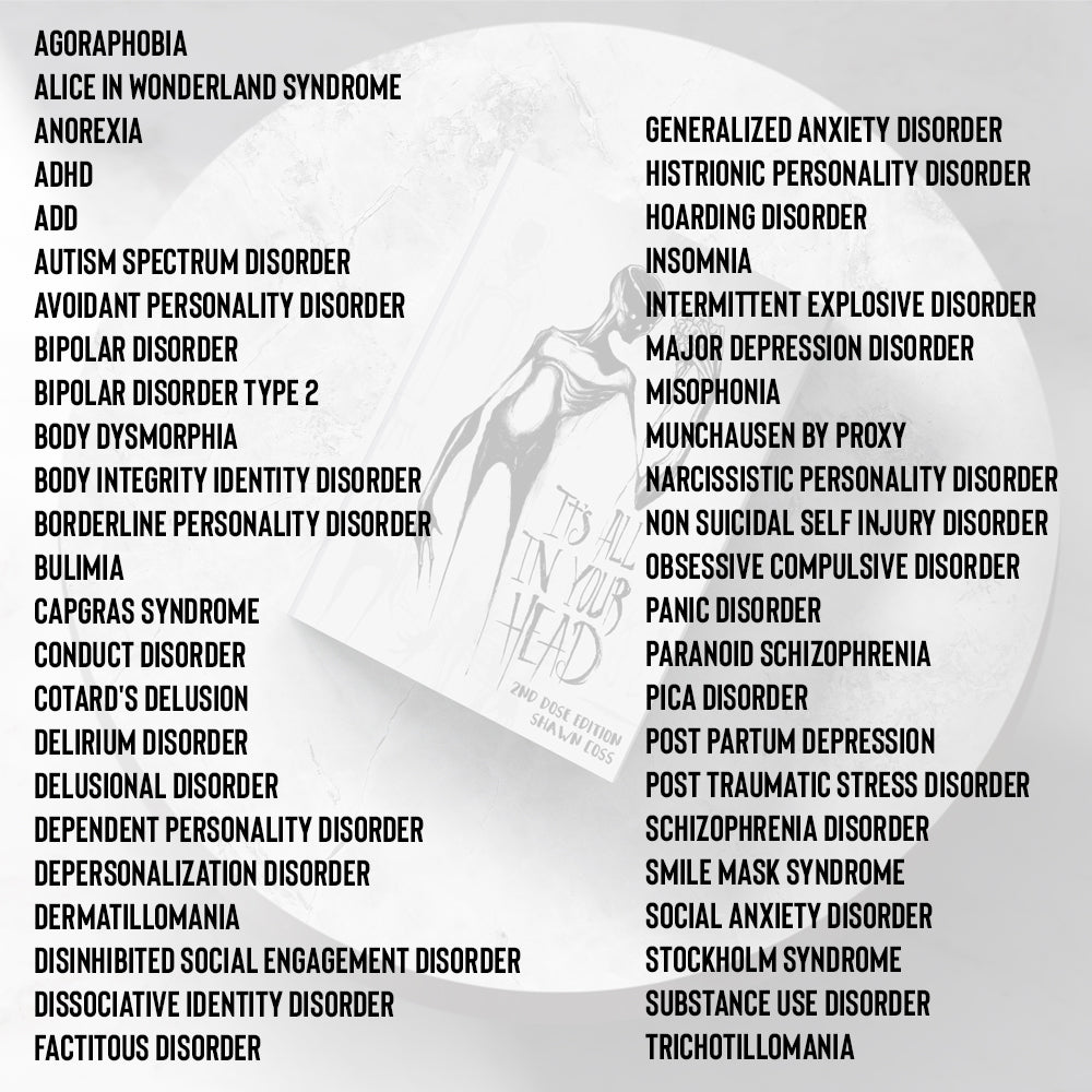 ***PRE ORDER*** It's All In Your Head Art Book