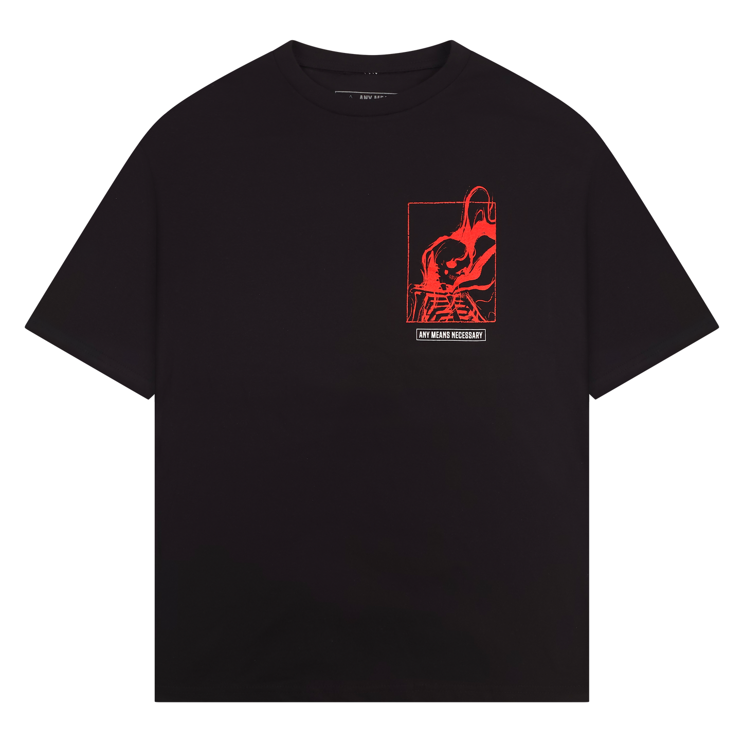 any means necessary shawn coss felt so much t shirt black front