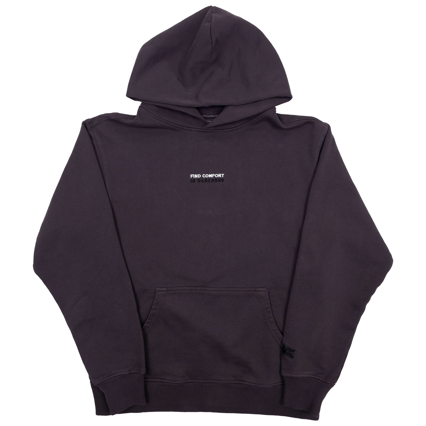 any means necessary shawn coss find comfort in darkness pullover hoodie black shadow