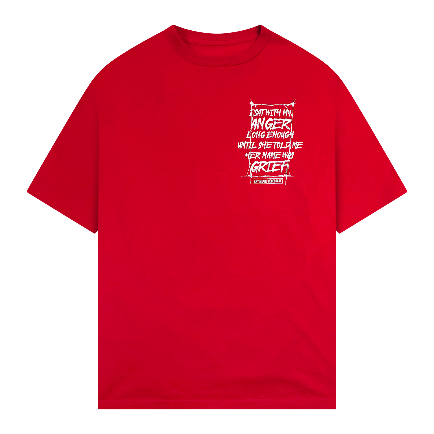 Grief T-Shirt – Any Means Necessary Clothing