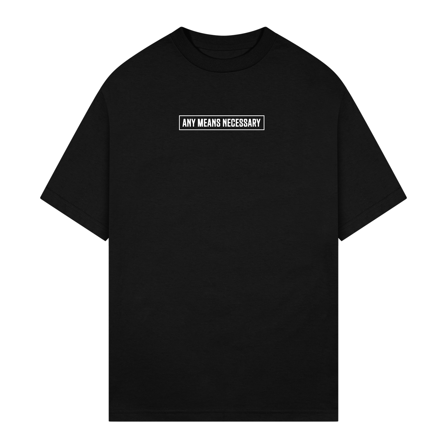 any means necessary shawn coss hell is empty shirt black
