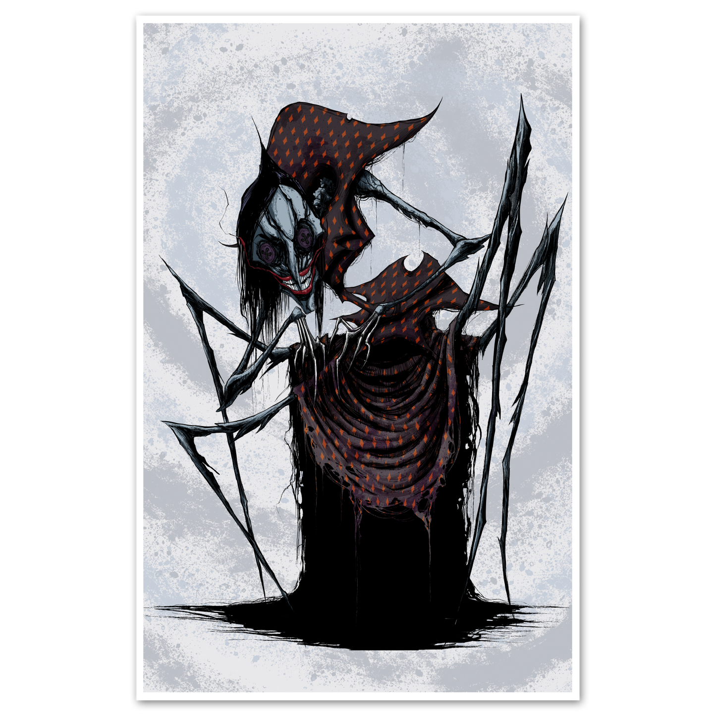 any means necessary shawn coss other mother coraline 11x17 print poster