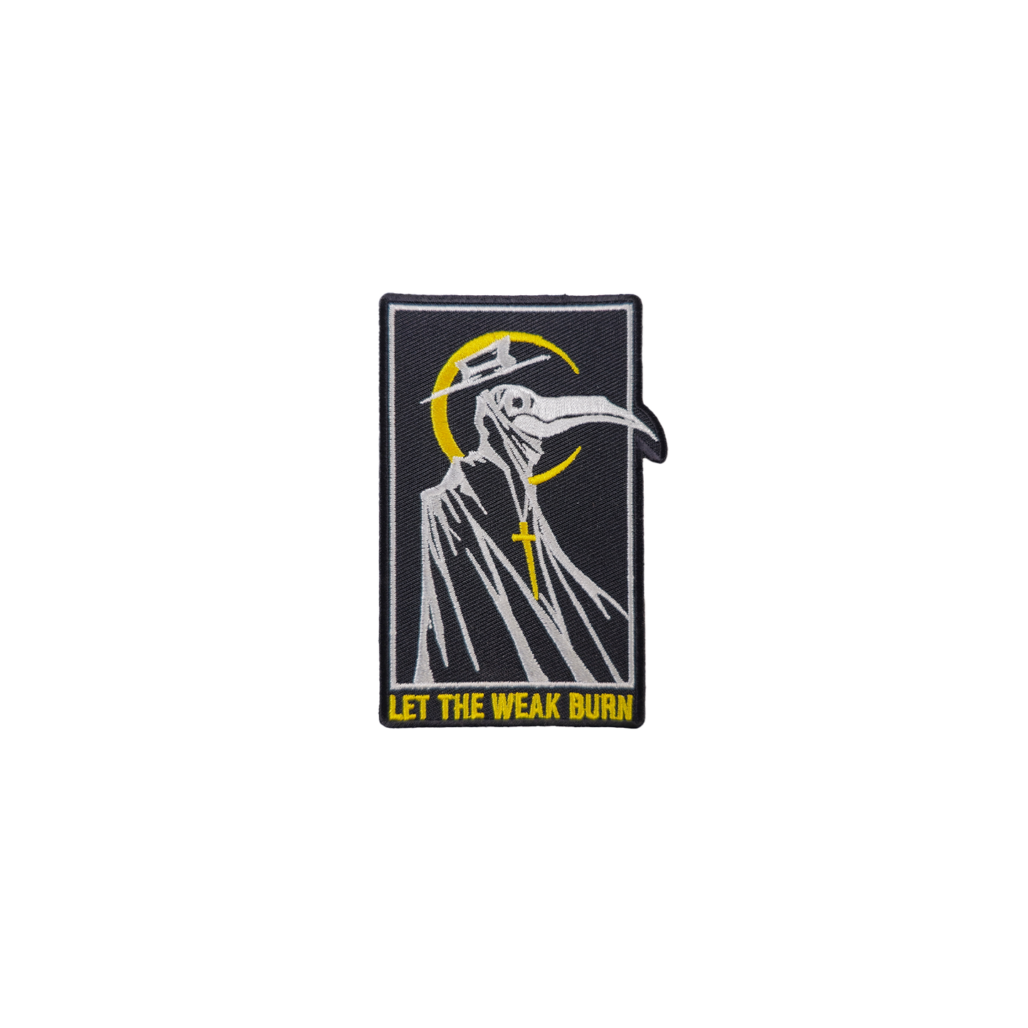 any means necessary shawn coss let the weak burn embroidered patch