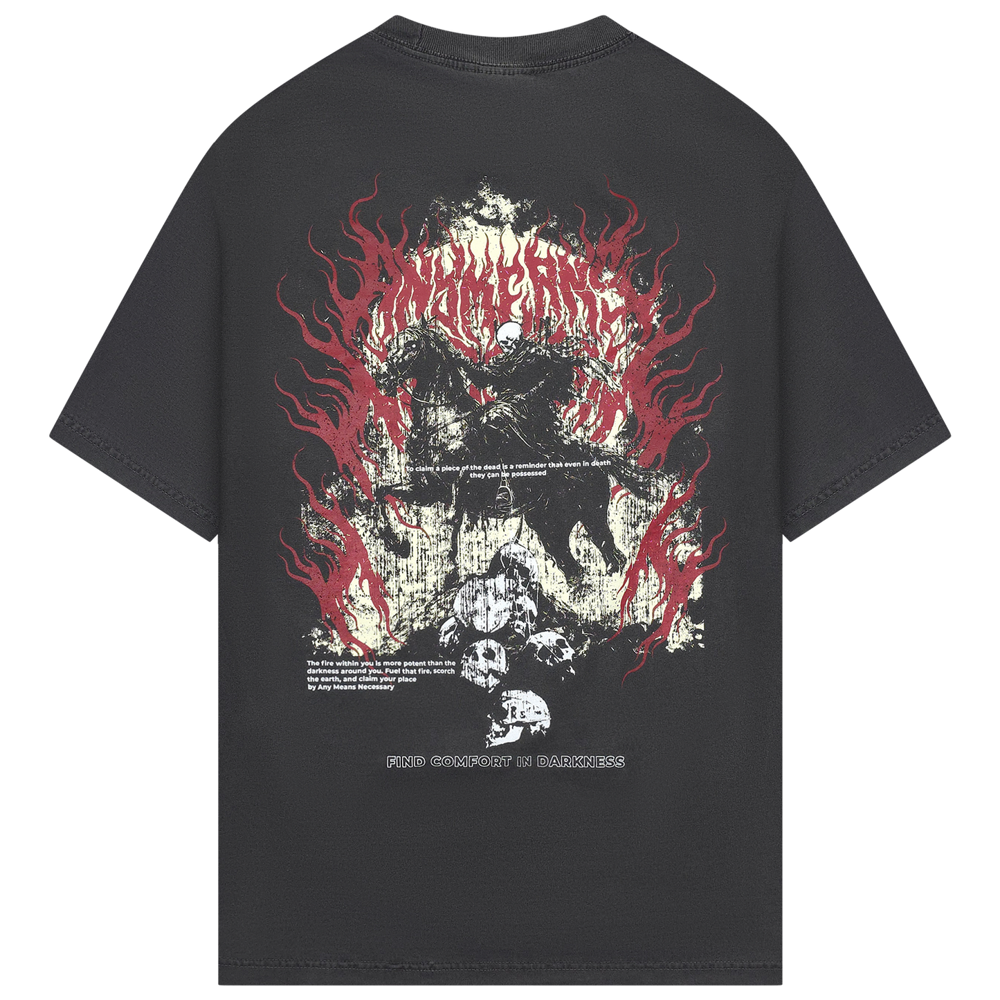 any means necessary shawn coss reclaimer t shirt shadow back