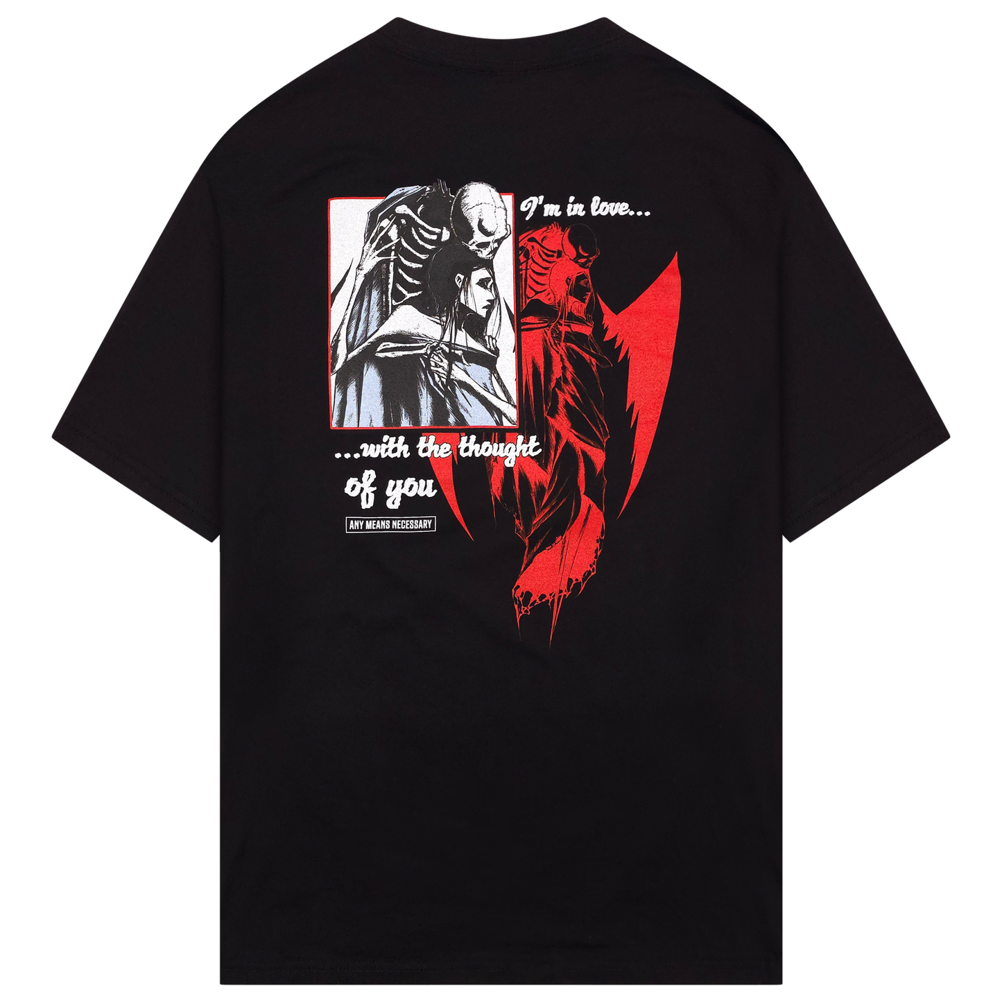 any means necessary shawn coss thought of you t shirt black shirt back