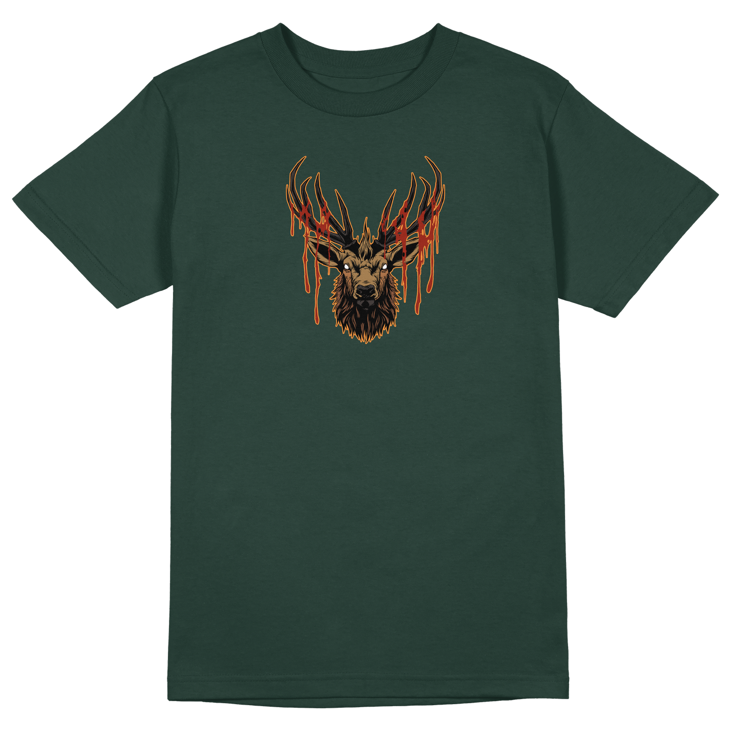 any means necessary shawn coss trophy t shirt moss green front
