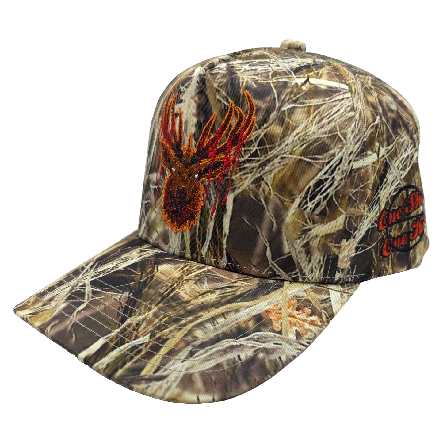 any means necessary shawn coss trophy deer hat camo side 2