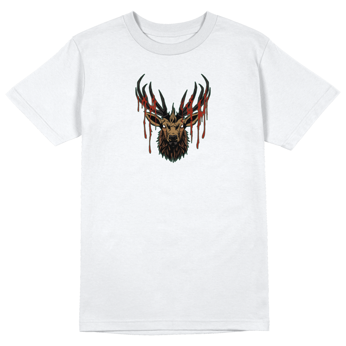 any means necessary shawn coss trophy t shirt white front