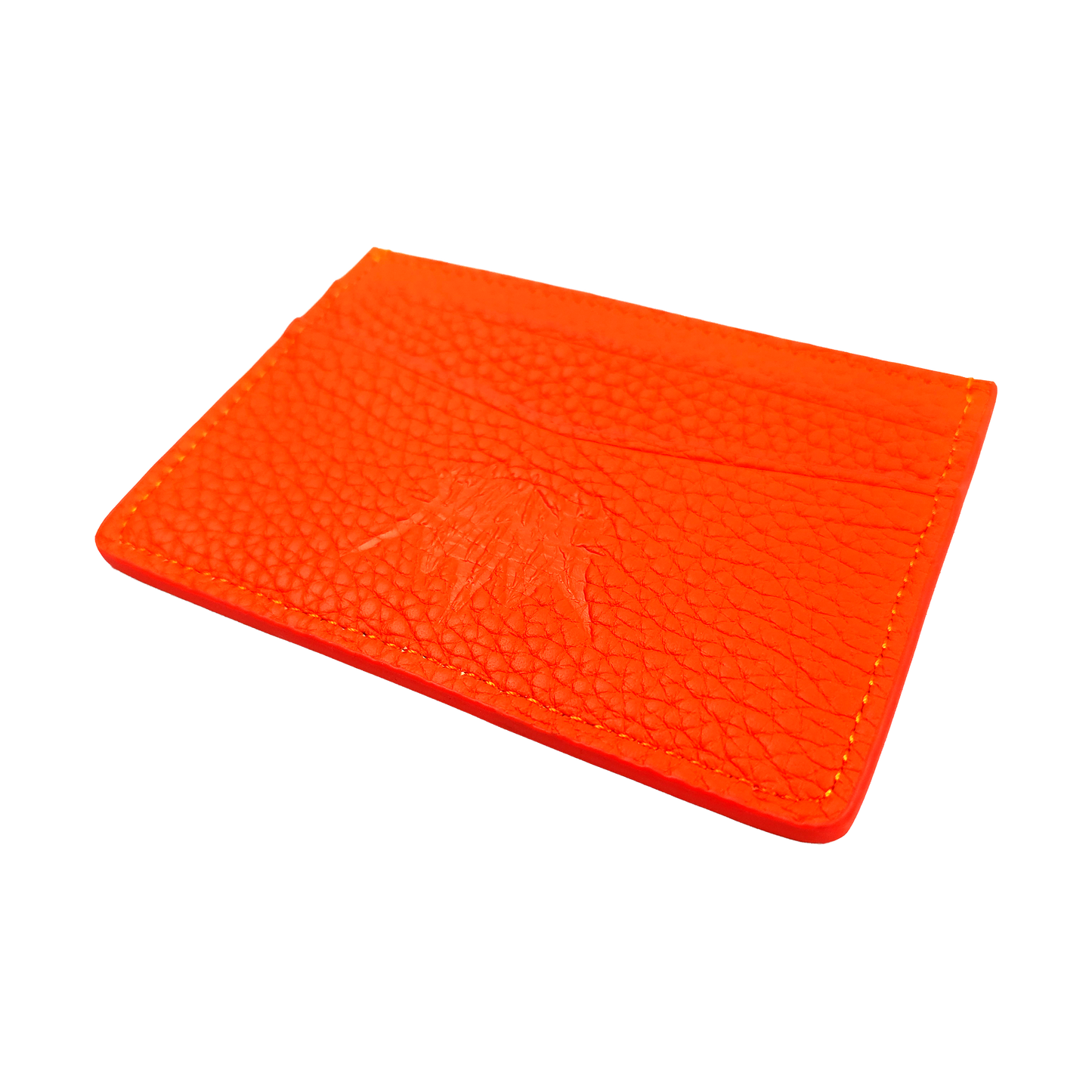 any means necessary poster shawn coss hyena wallet credit card holder orange side