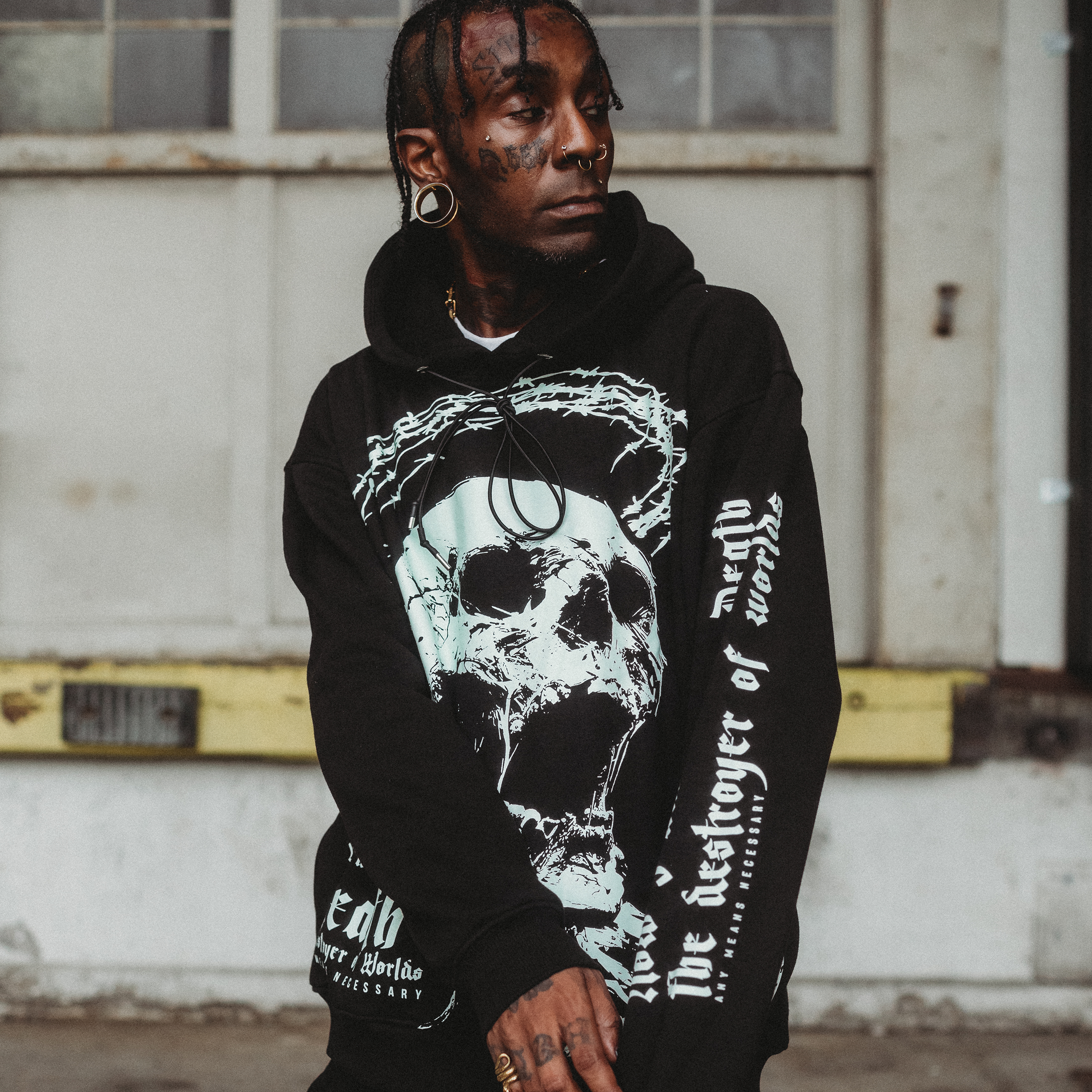 Destroyer of Worlds Pullover Hoodie – Any Means Necessary Clothing