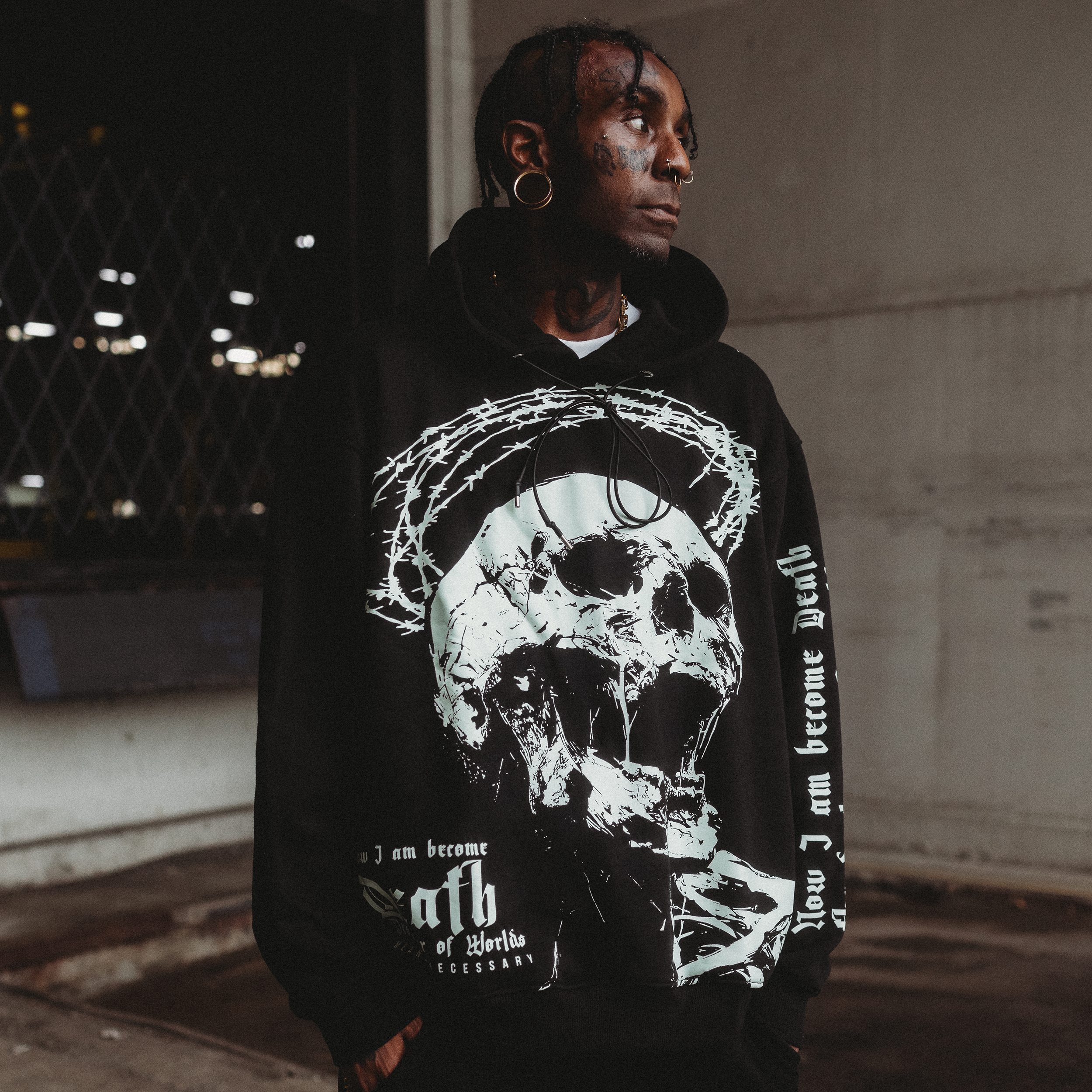 Destroyer of Worlds Pullover Hoodie – Any Means Necessary Clothing