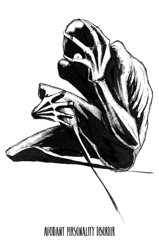 any means necessary shawn coss inktober illness avoidant personality disorder