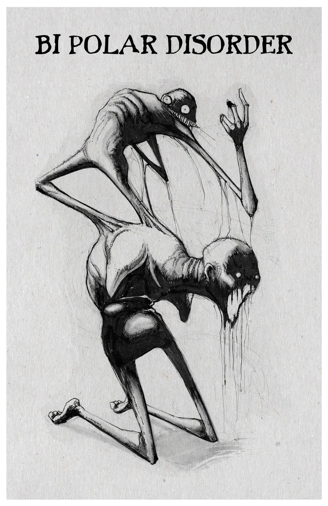 any means necessary inktober illness poster print bipolar disorder