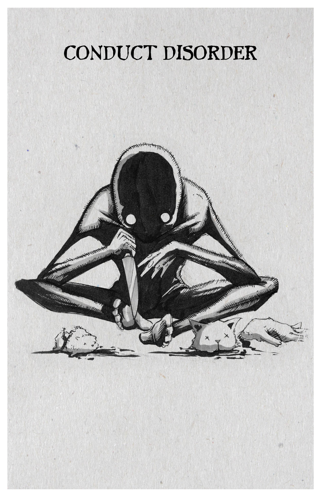 any means necessary inktober illness poster print conduct disorder