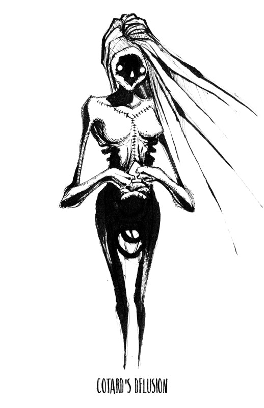 any means necessary shawn coss inktober illness cotards delusion