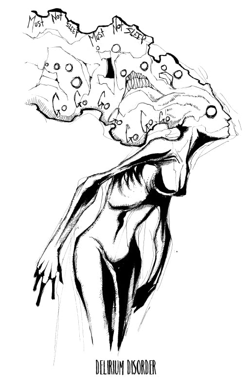 any means necessary shawn coss inktober illness delirium disorder