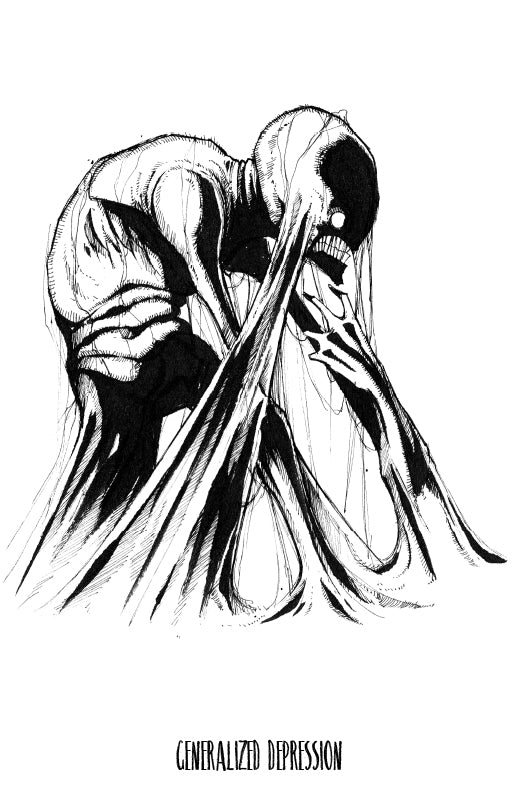 any means necessary shawn coss inktober illness generalized depression