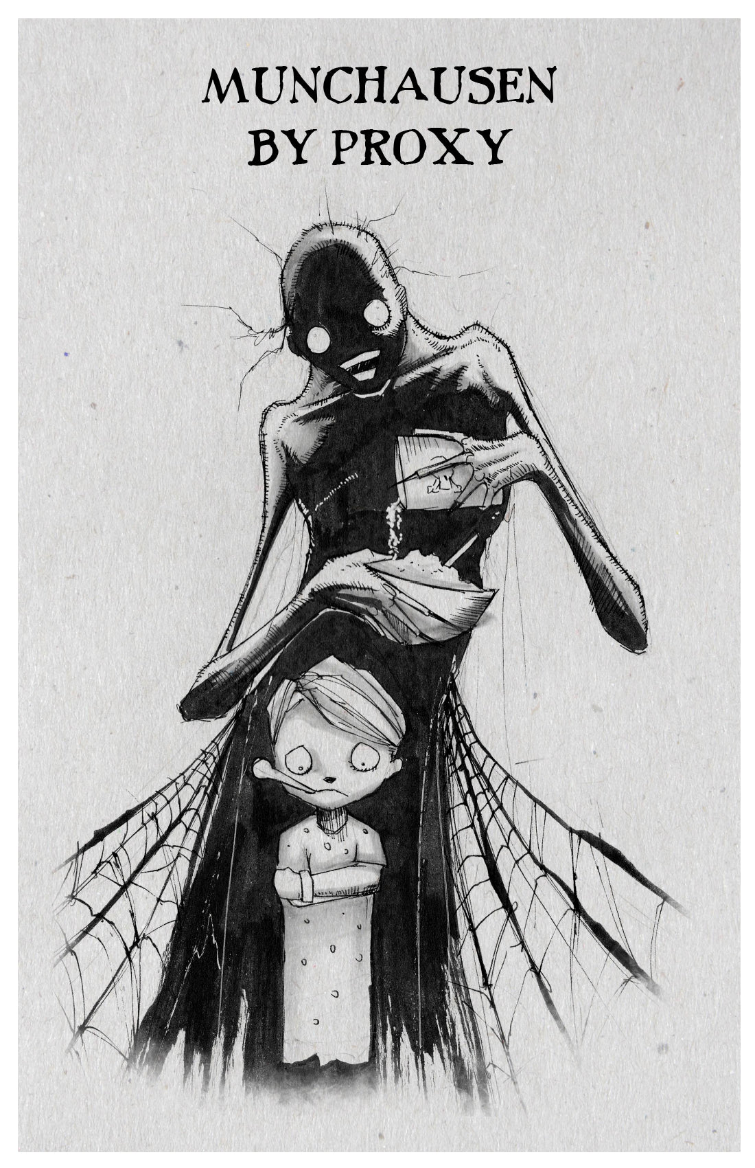 any means necessary inktober illness poster print munchausen by proxy