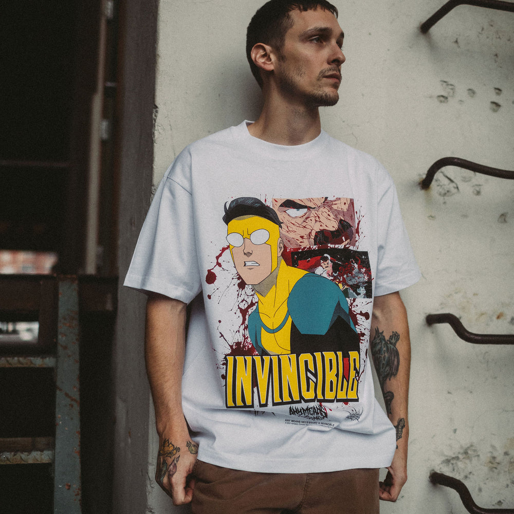 
                      
                        any means necessary shawn coss invincible betrayal t shirt white lifestyle
                      
                    