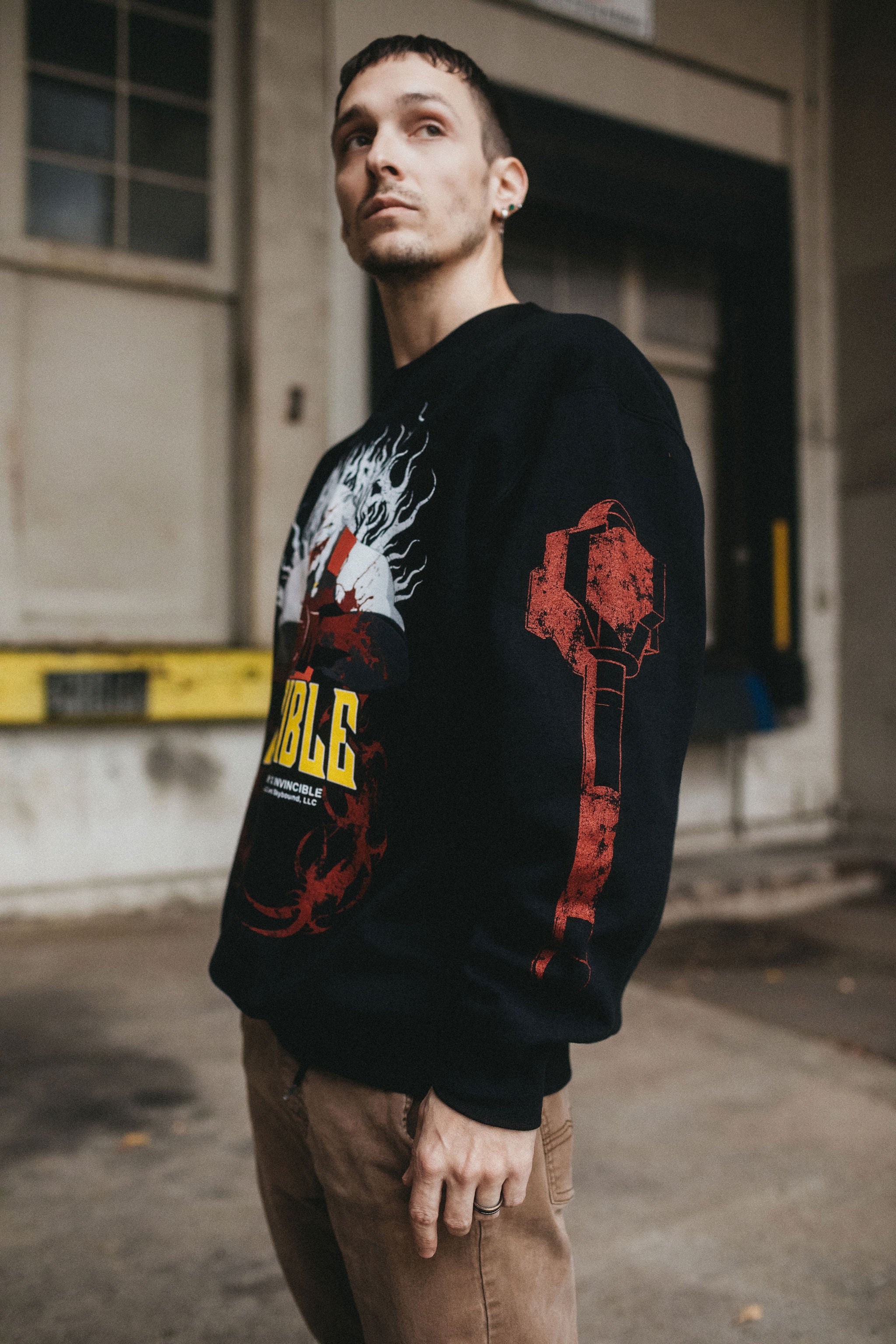 Thirst For Battle Crewneck Sweatshirt – Any Means Necessary Clothing