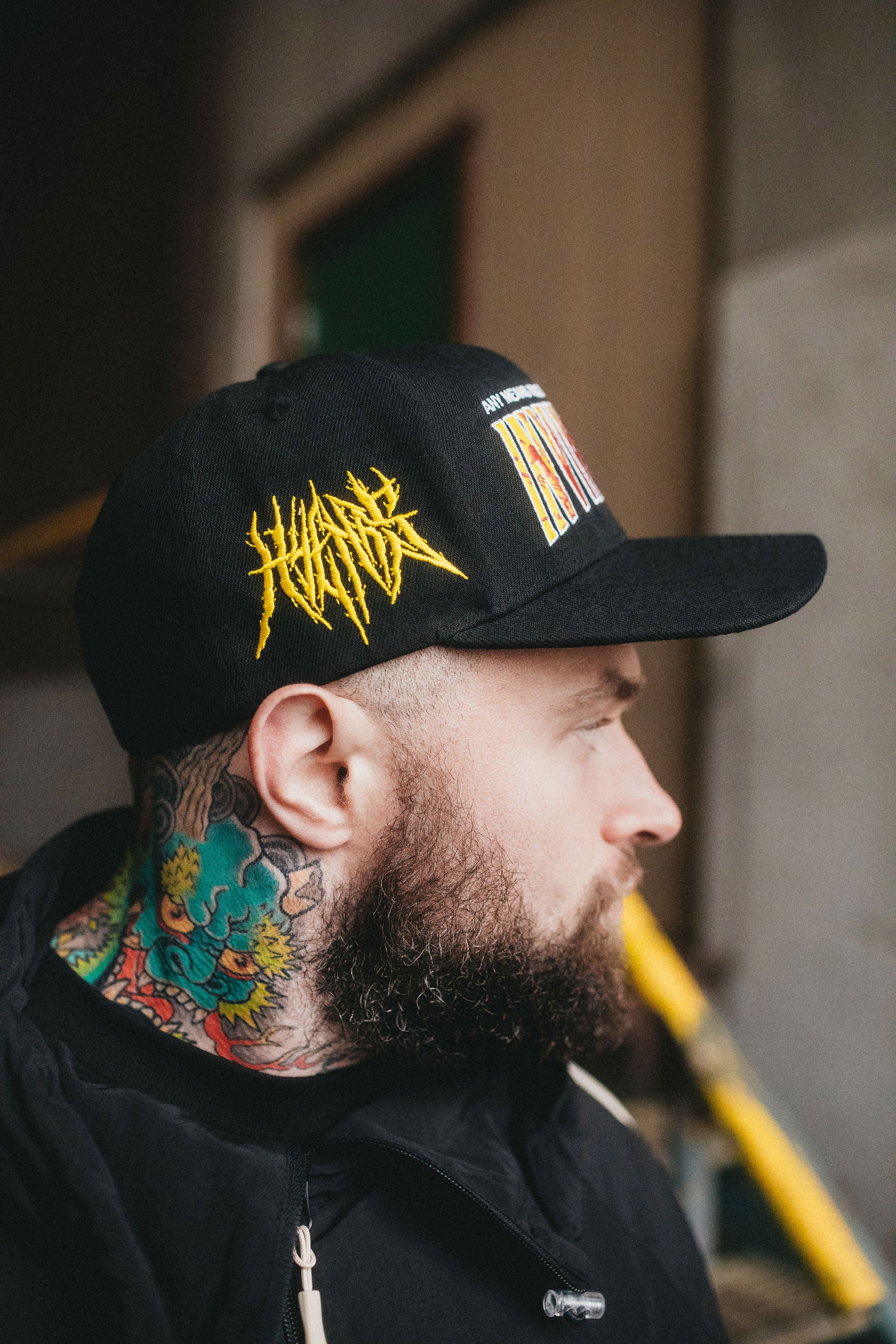 Invincible Splatter Hat – Any Means Necessary Clothing