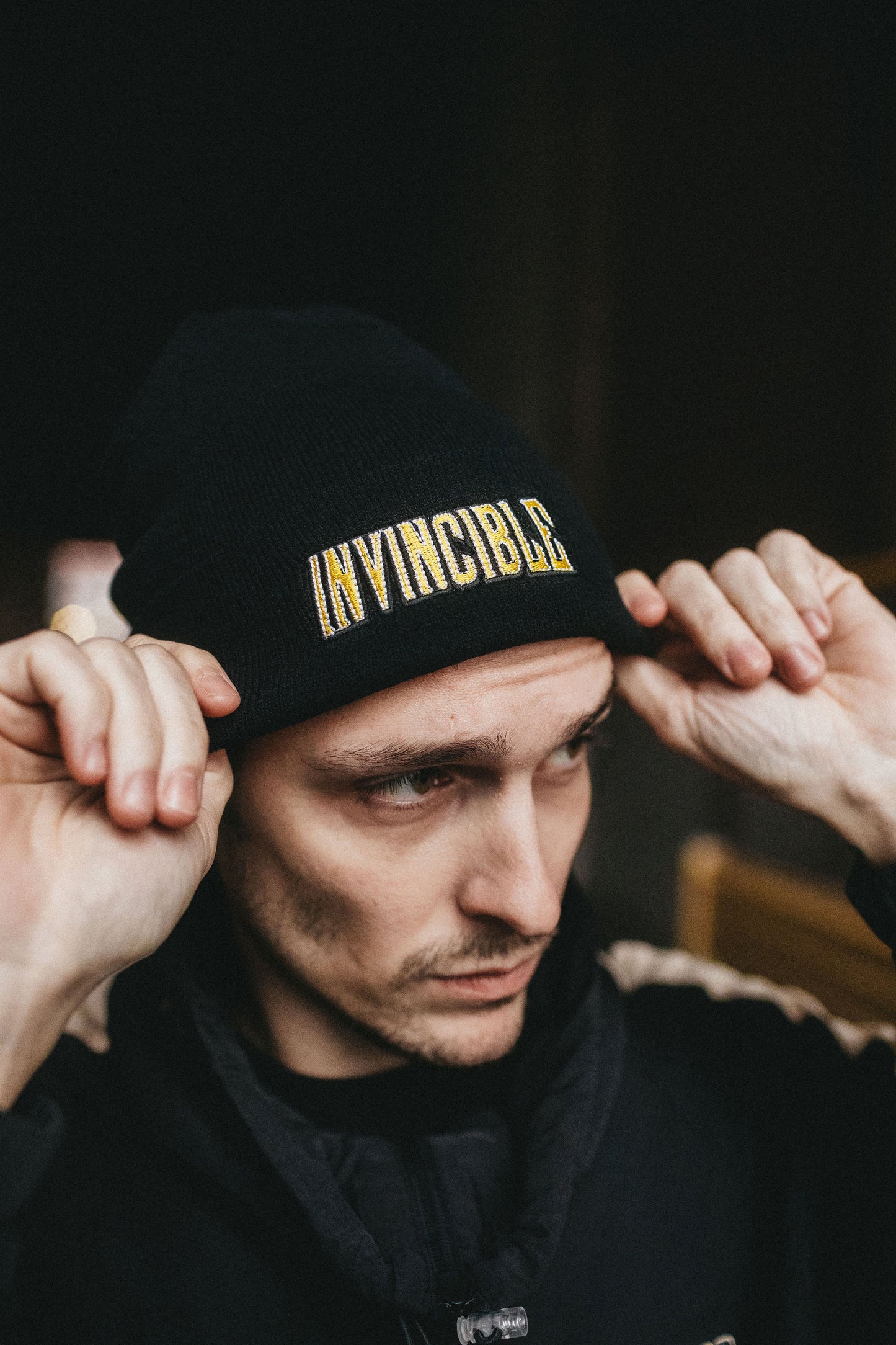 any means necessary shawn coss invincible beanie black lifestyle