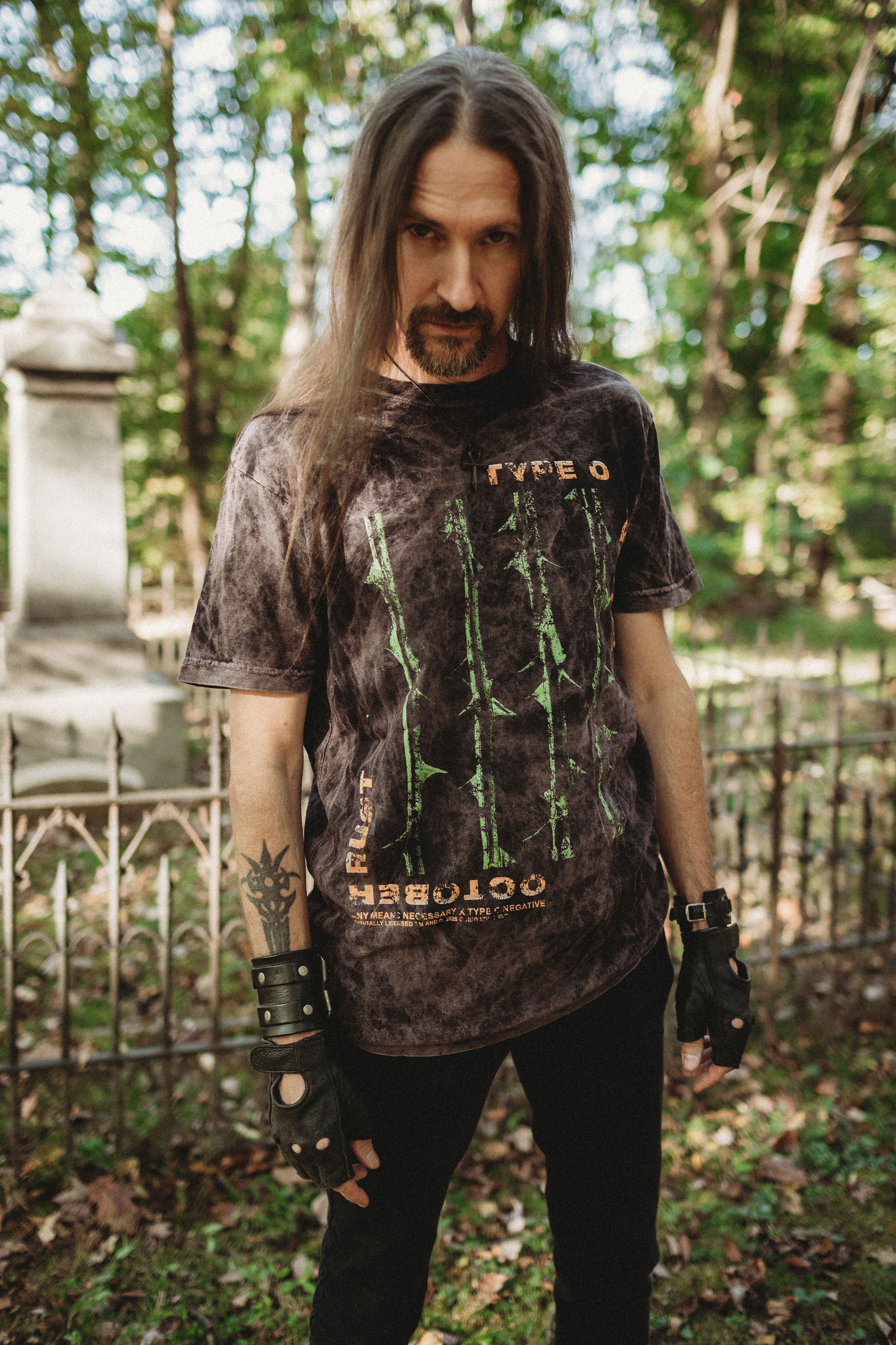 October Rust T-Shirt Vintage – Any Means Necessary Clothing