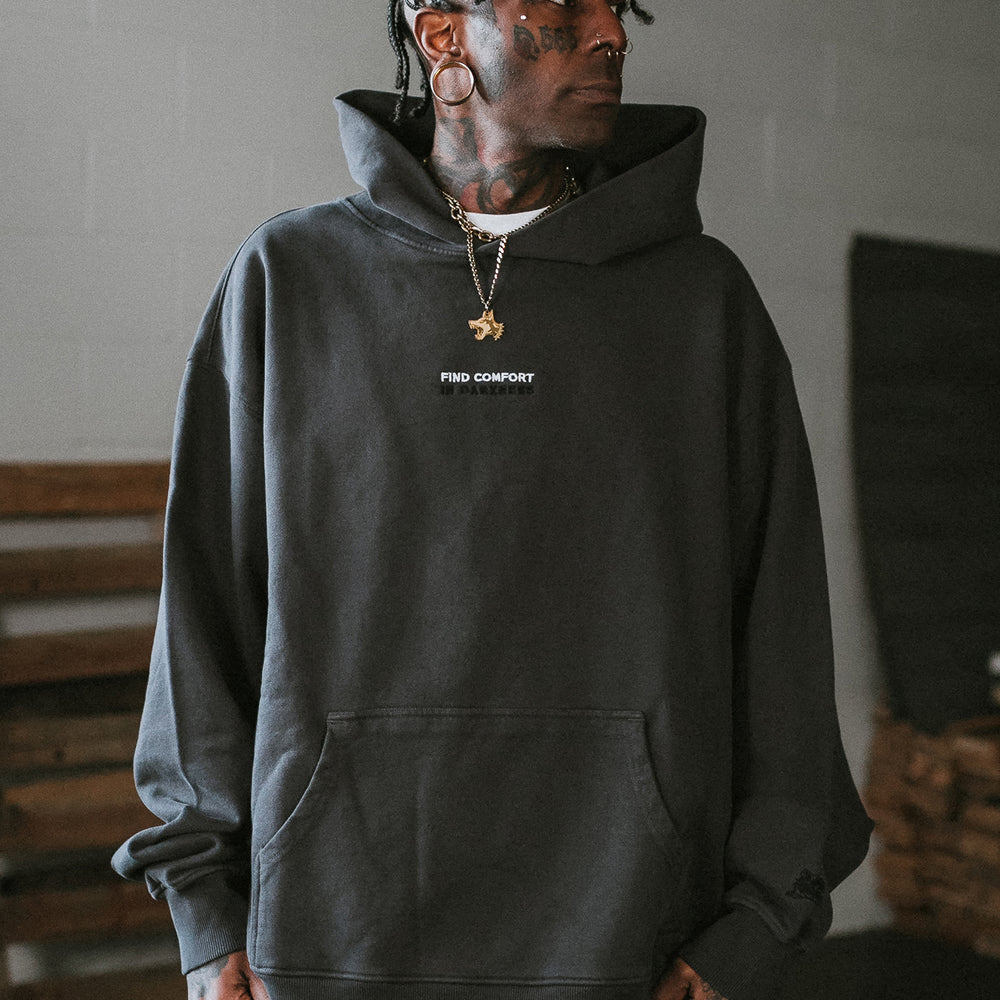 Find Comfort Pullover Hoodie Shadow