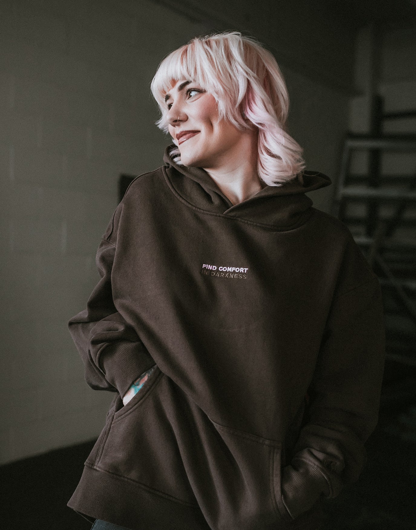 Find Comfort Pullover Hoodie Mocha