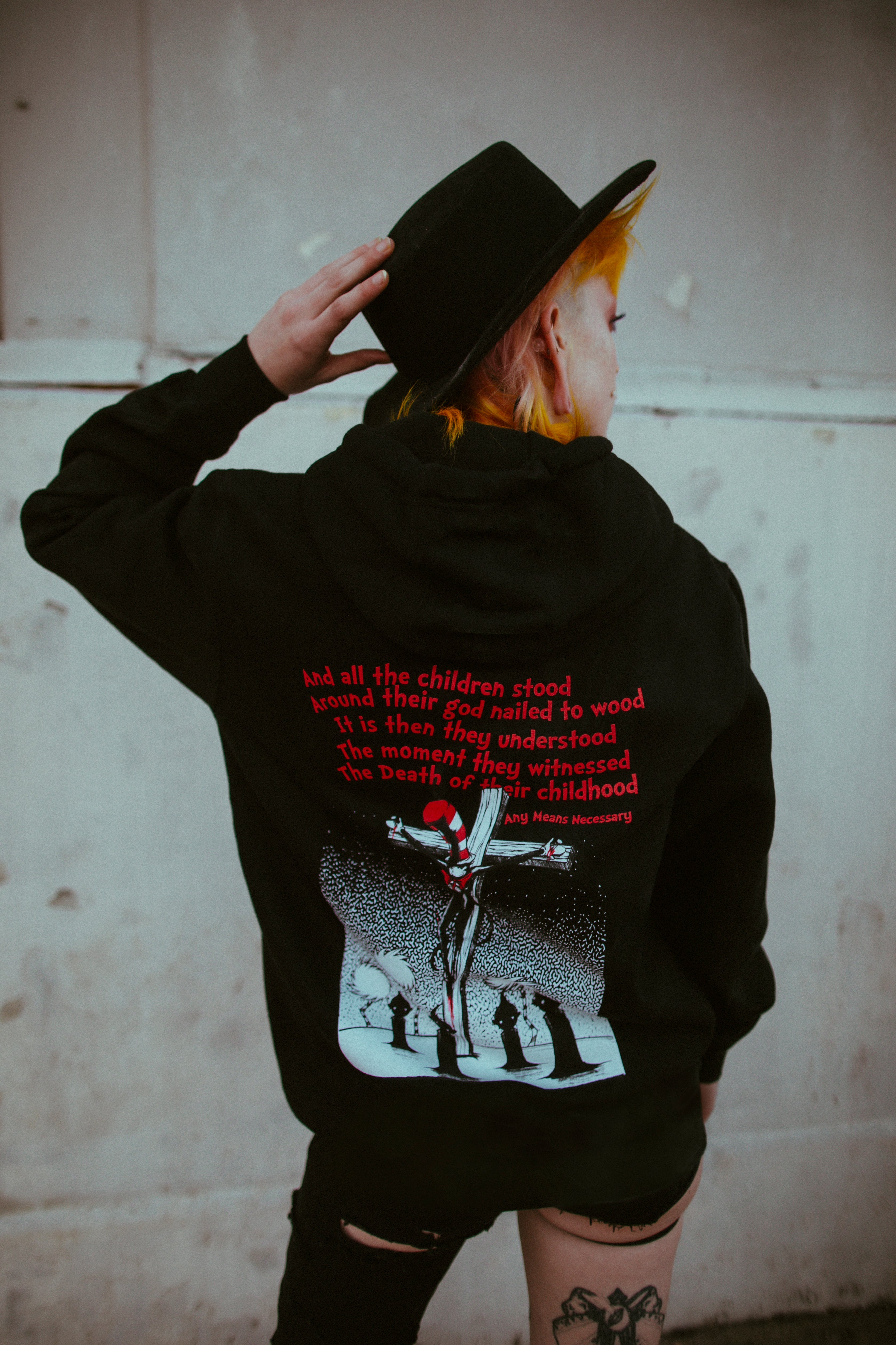 Death of Childhood Pullover Hoodie – Any Means Necessary