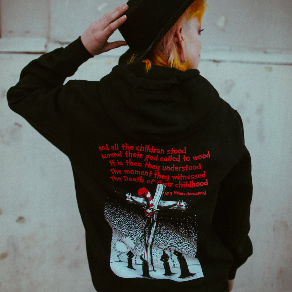 
                      
                        Death of Childhood Pullover Hoodie
                      
                    