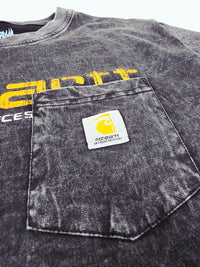 No Heartt T-Shirt Vintage Black
