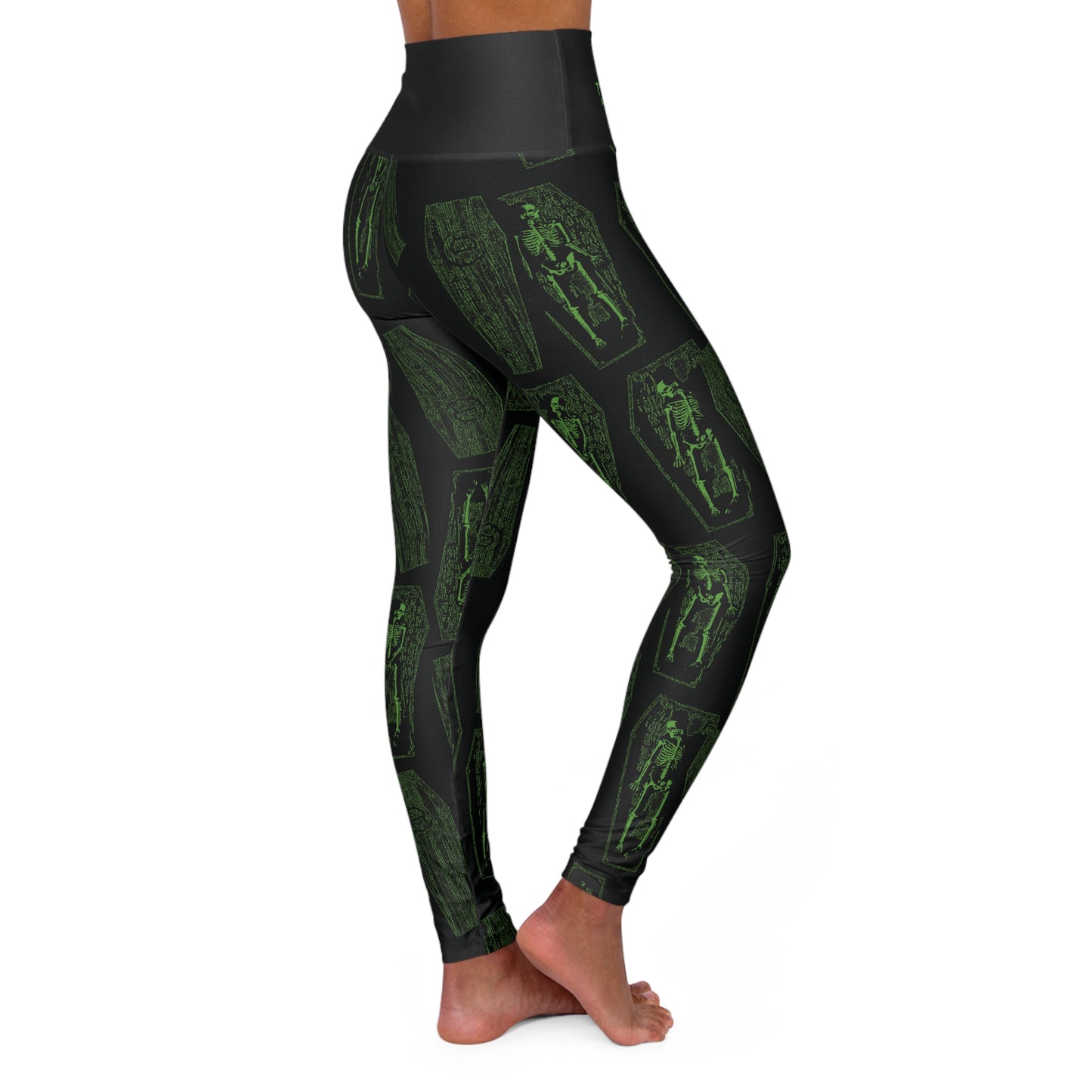 Dead Again High Waisted Yoga Leggings