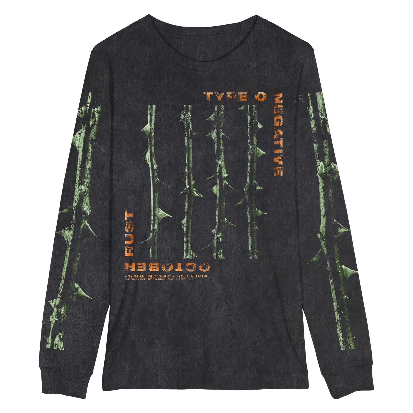 October Rust Long Sleeve T-Shirt Vintage