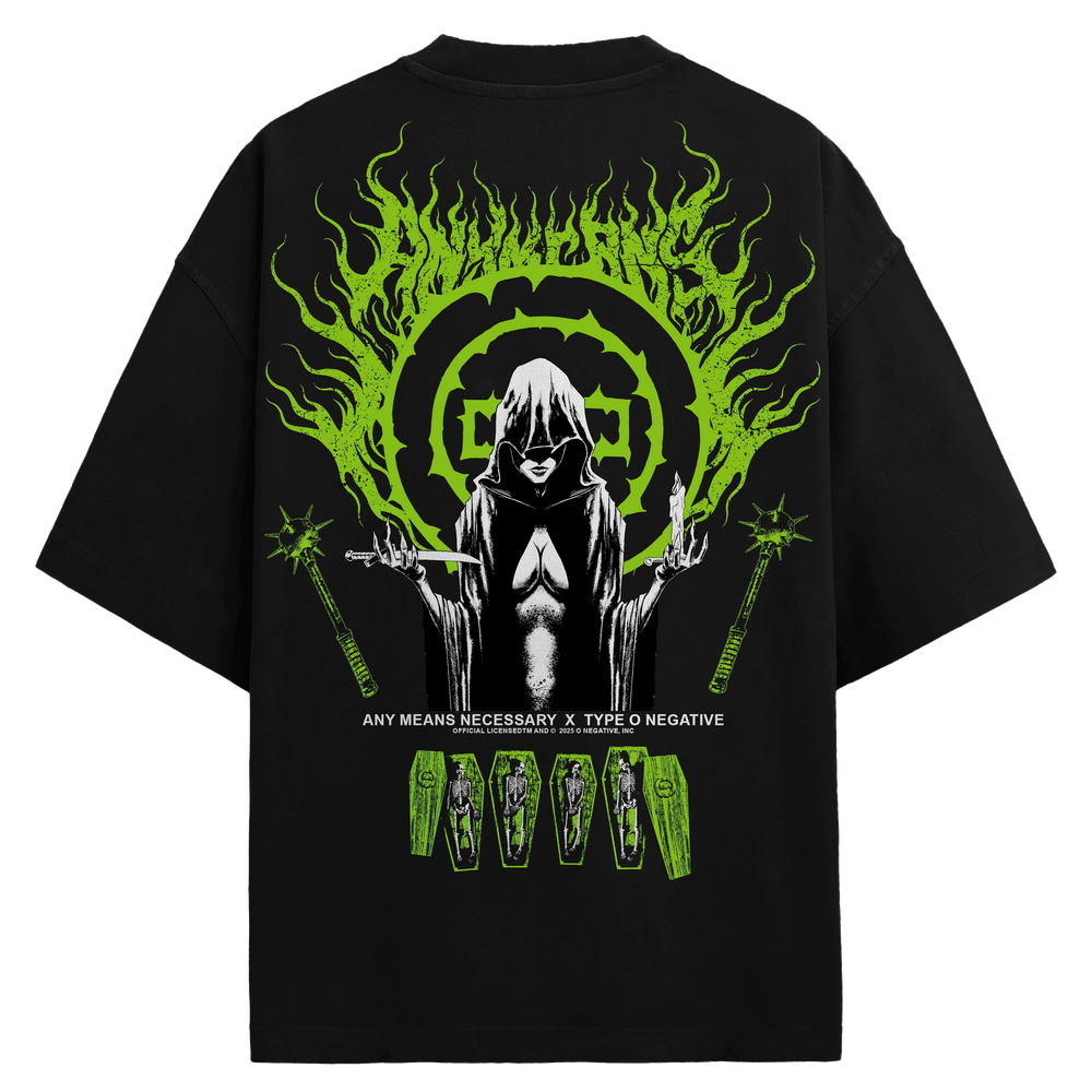 TYPE O NEGATIVE SEANCE BLACK T SHIRT BACK