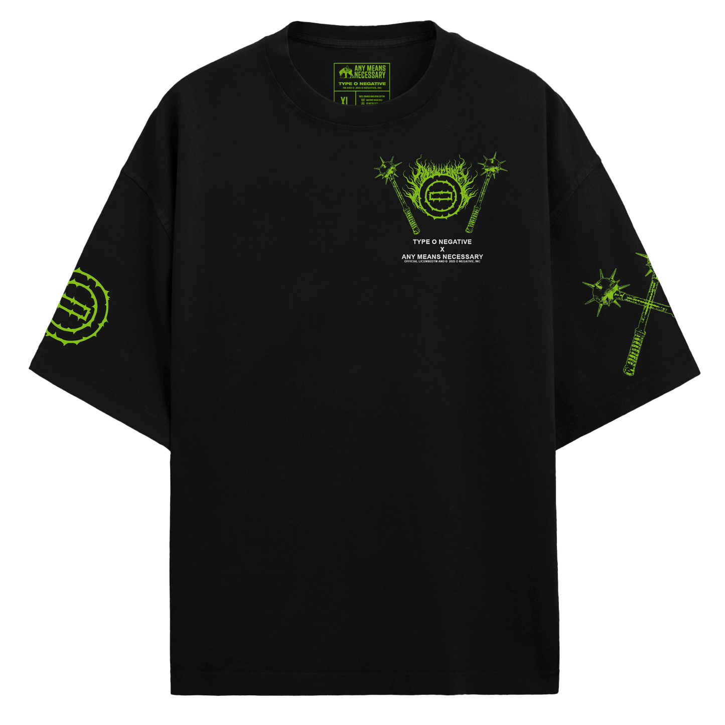 TYPE O NEGATIVE SEANCE BLACK T SHIRT FRONT