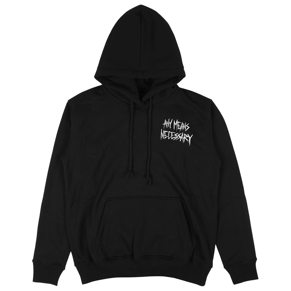 Black and best sale white smile hoodie