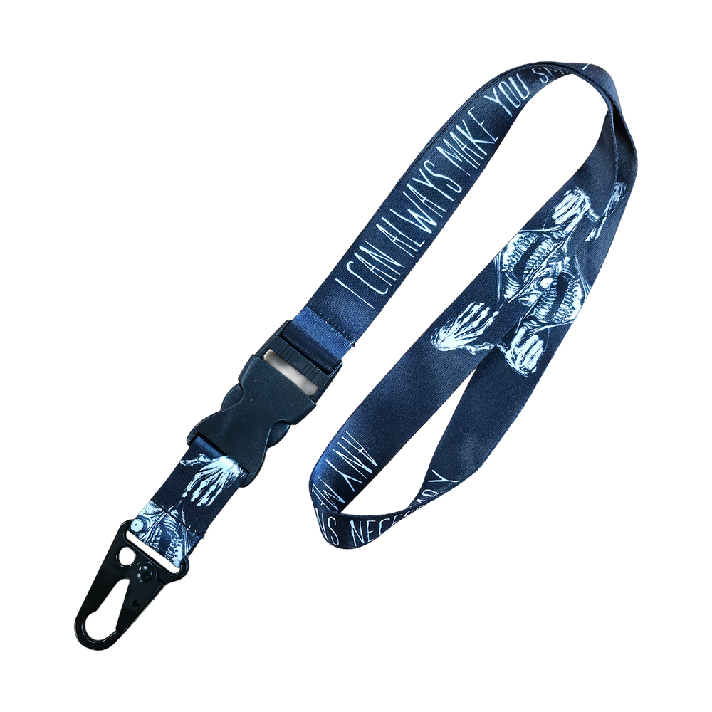 any means necessary poster shawn coss always smile lanyard