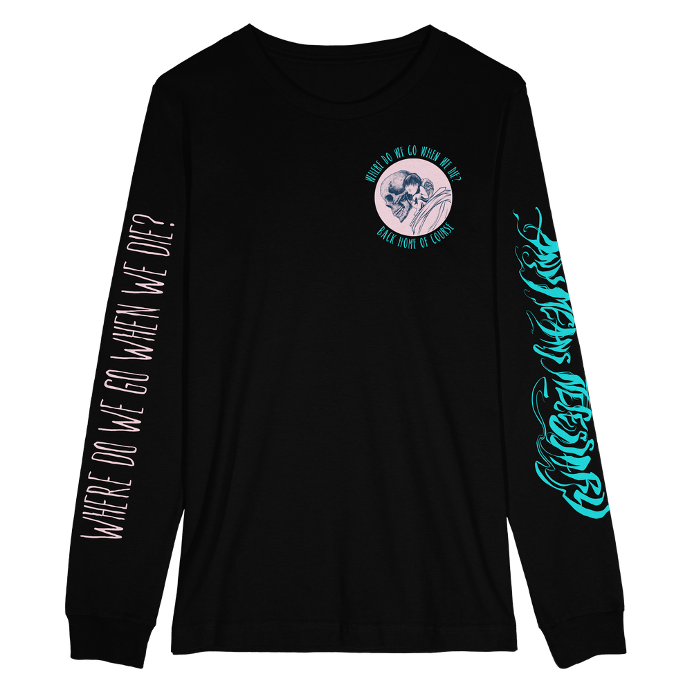 any means necessary shawn coss back home long sleeve t shirt black front