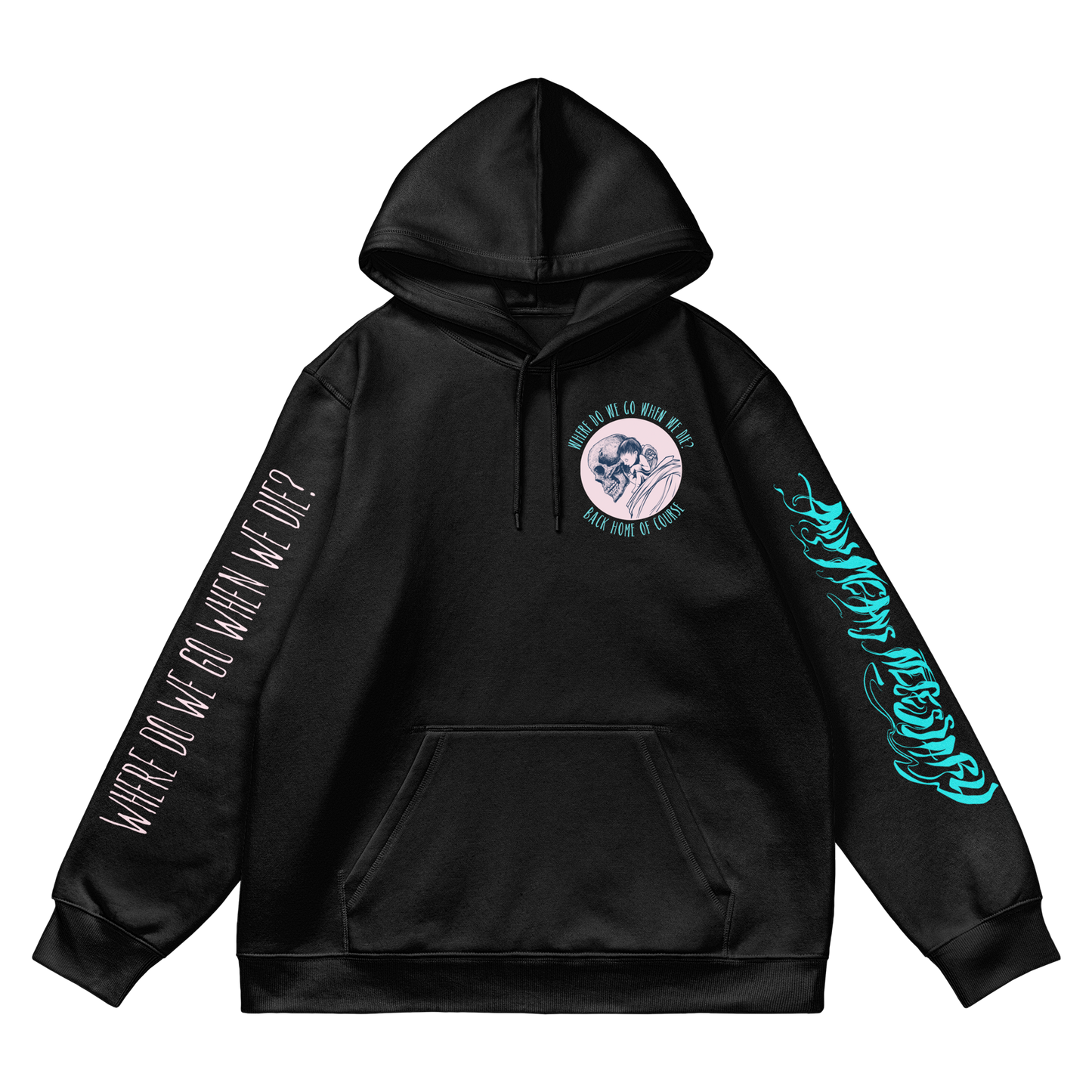 any means necessary shawn coss back home pullover hoodie black front