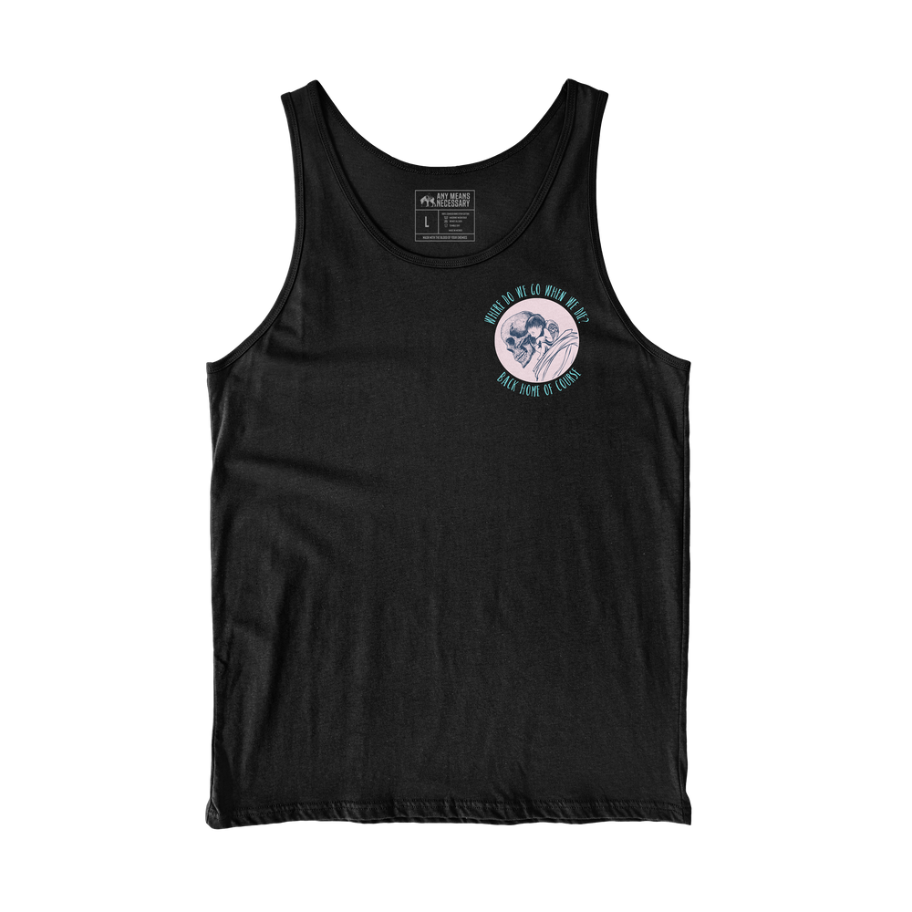 
                  
                    any means necessary shawn coss back home tank top black front
                  
                