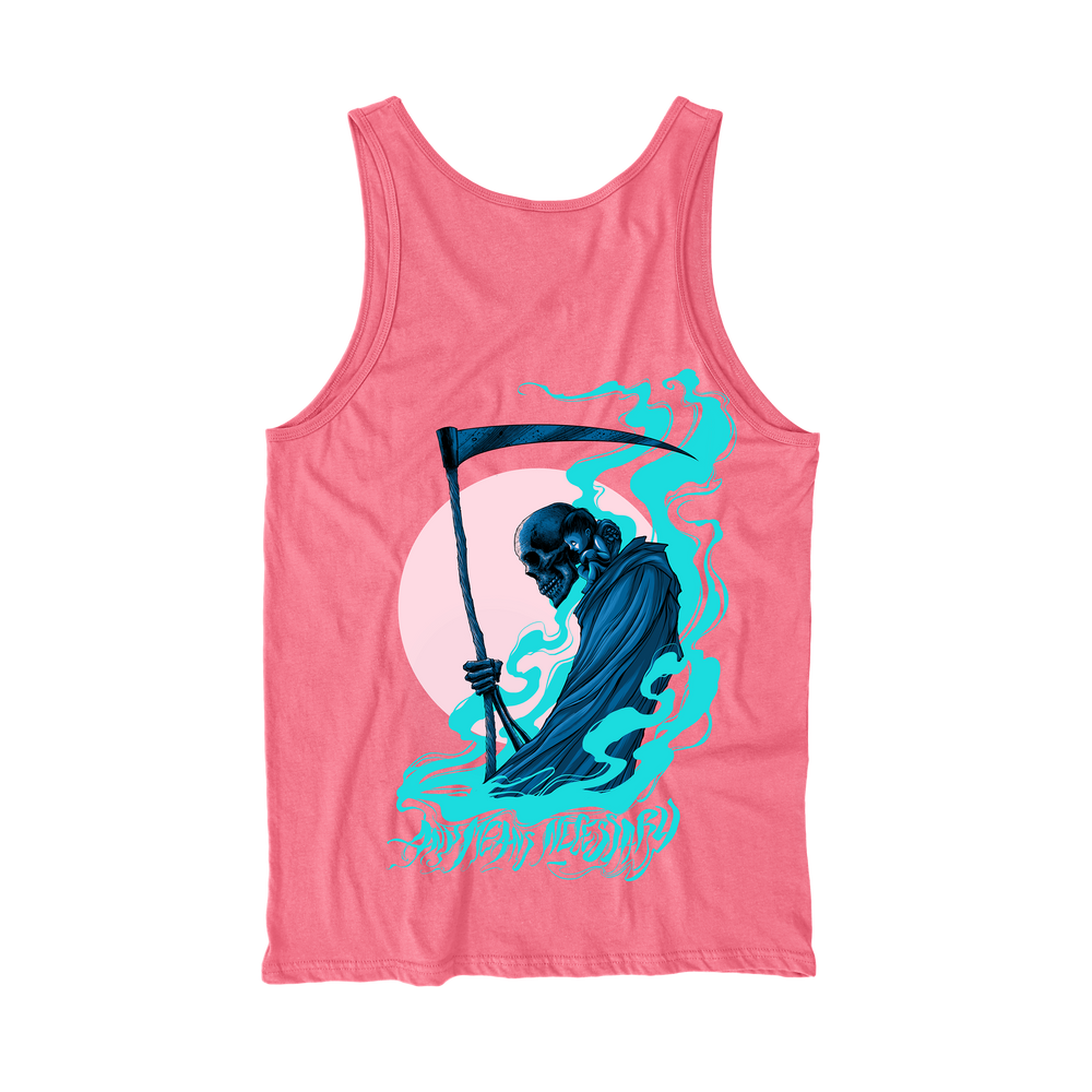 
                  
                    any means necessary shawn coss back home tank top safety pink back
                  
                