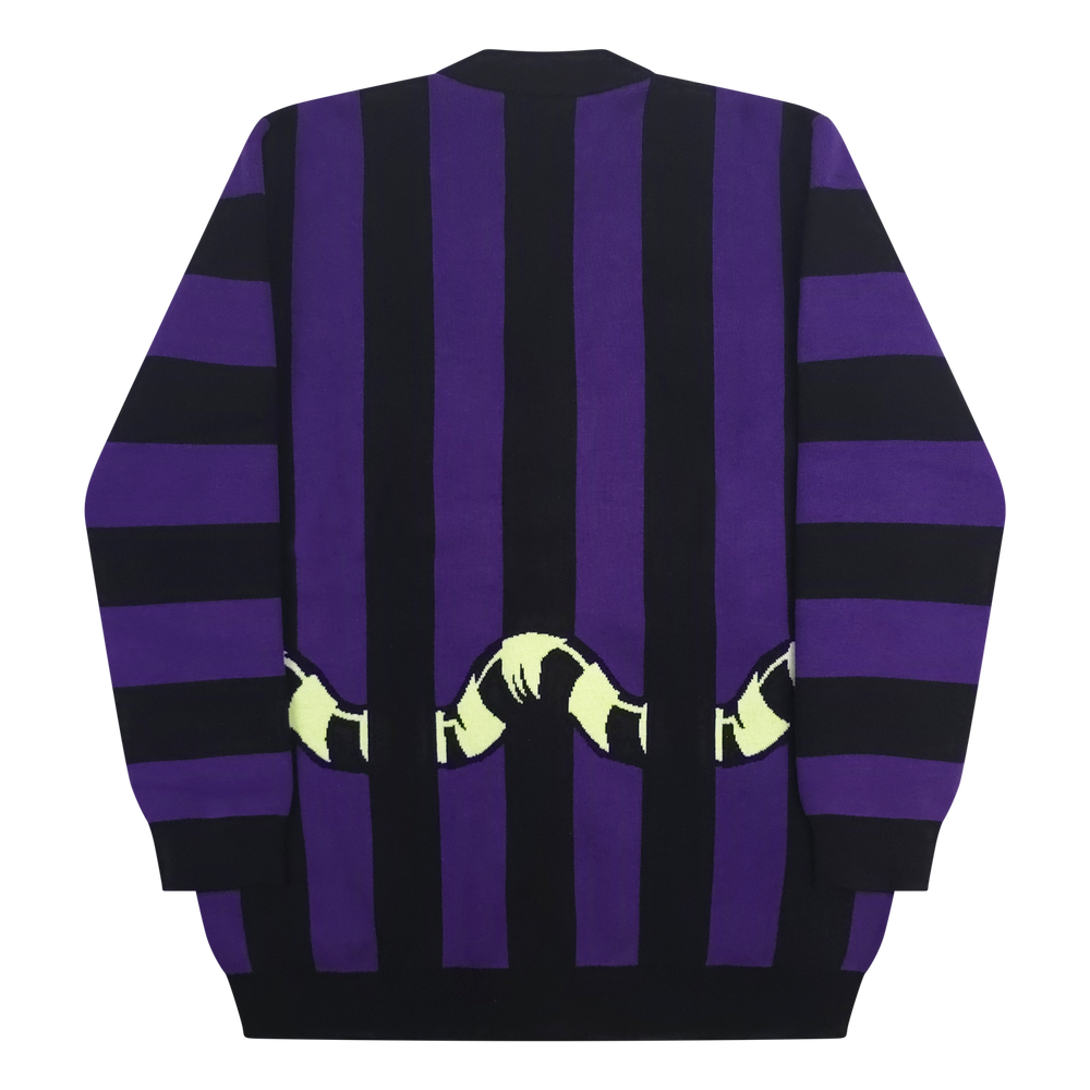 Beetlejuice Cardigan Purple